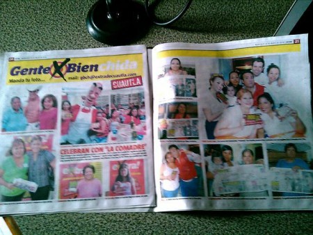 en el periodico